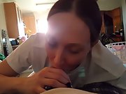 My girlfriend sacking me off after I ate her pussy