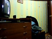 Amateur lovers homemade sex movie recored in their apartment bedsit